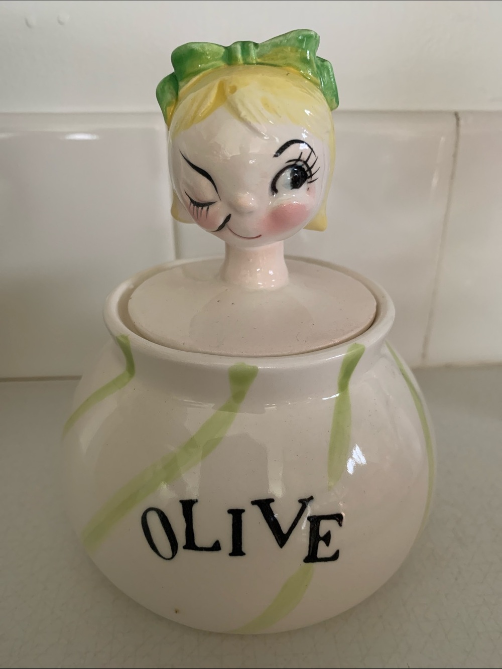 1950’s Vintage Kitchen Pixieware Blondies Jam Jars Collection Collectables